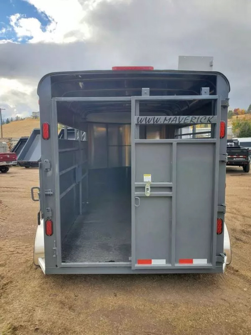 New 2025 Maverick 14' Stock Trailer