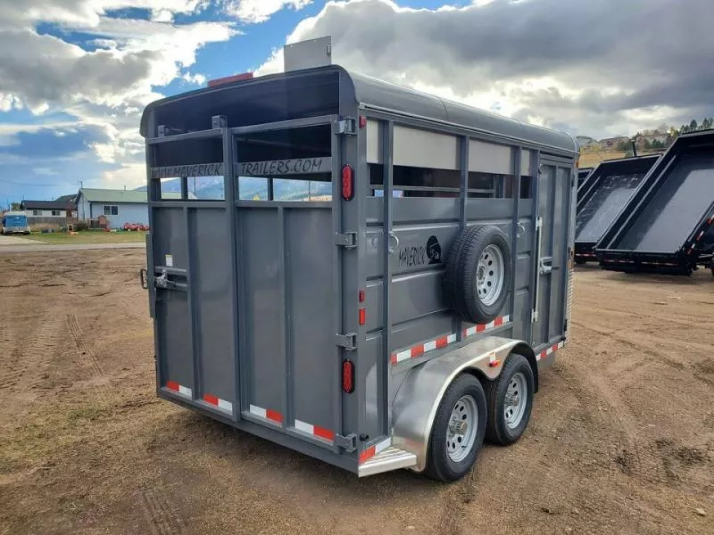 New 2025 Maverick 14' Stock Trailer