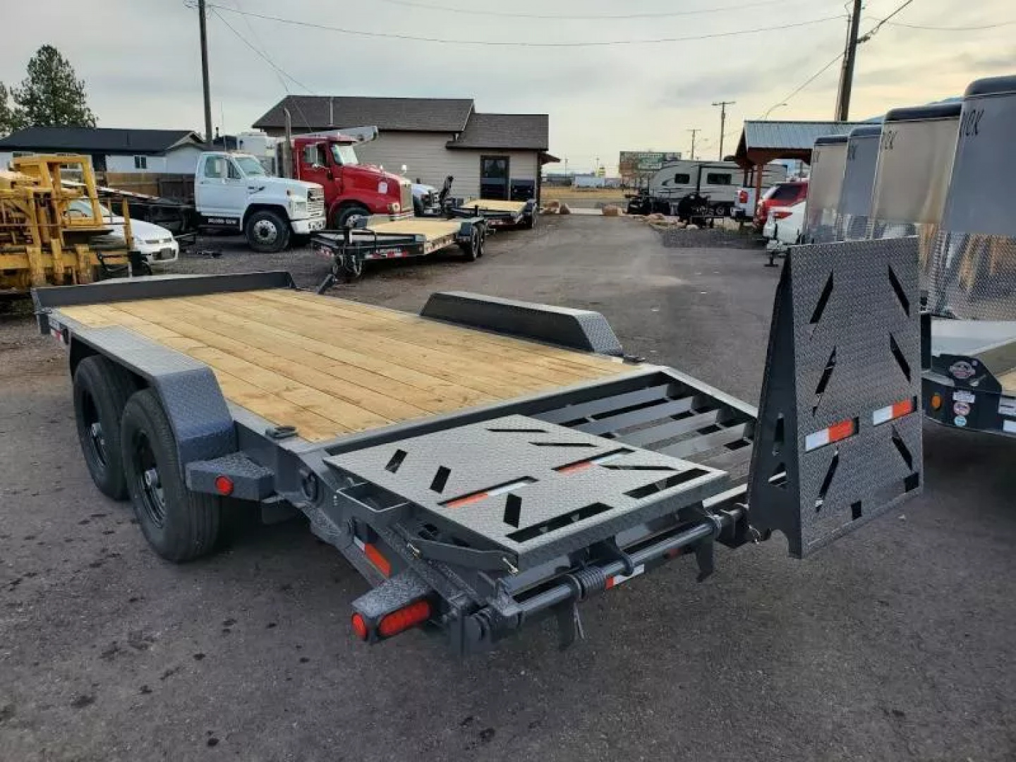 New 2026 Iron Bull 83x18 14k Equipment Trailer