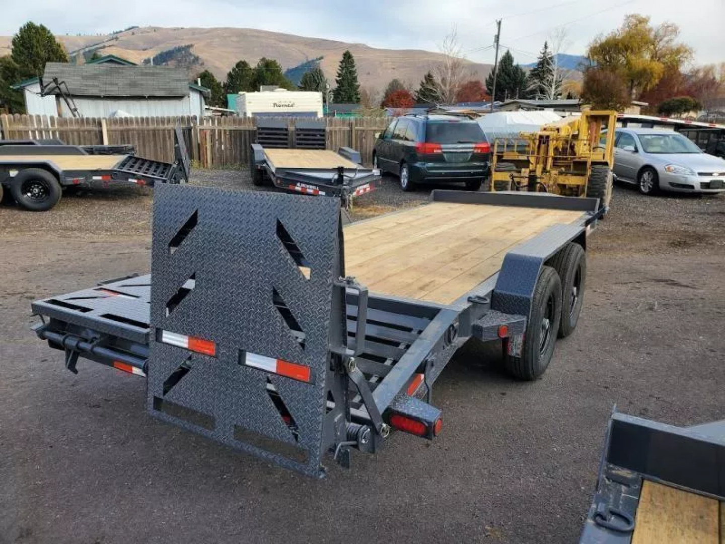 New 2026 Iron Bull 83x18 14k Equipment Trailer