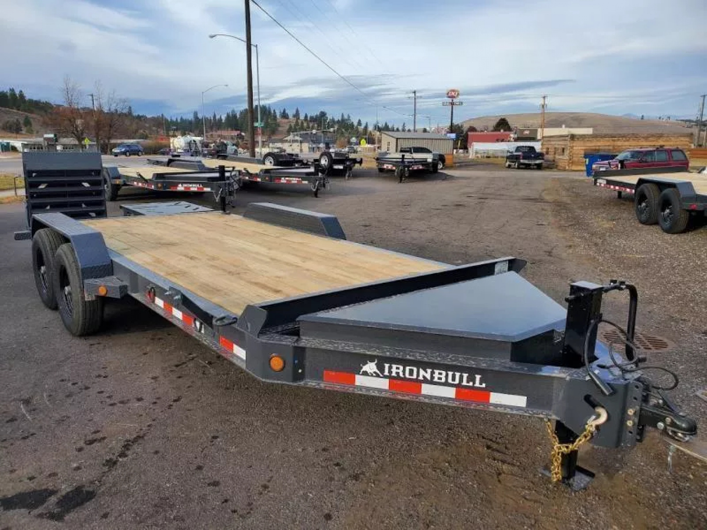 New 2026 Iron Bull 83x18 14k Equipment Trailer