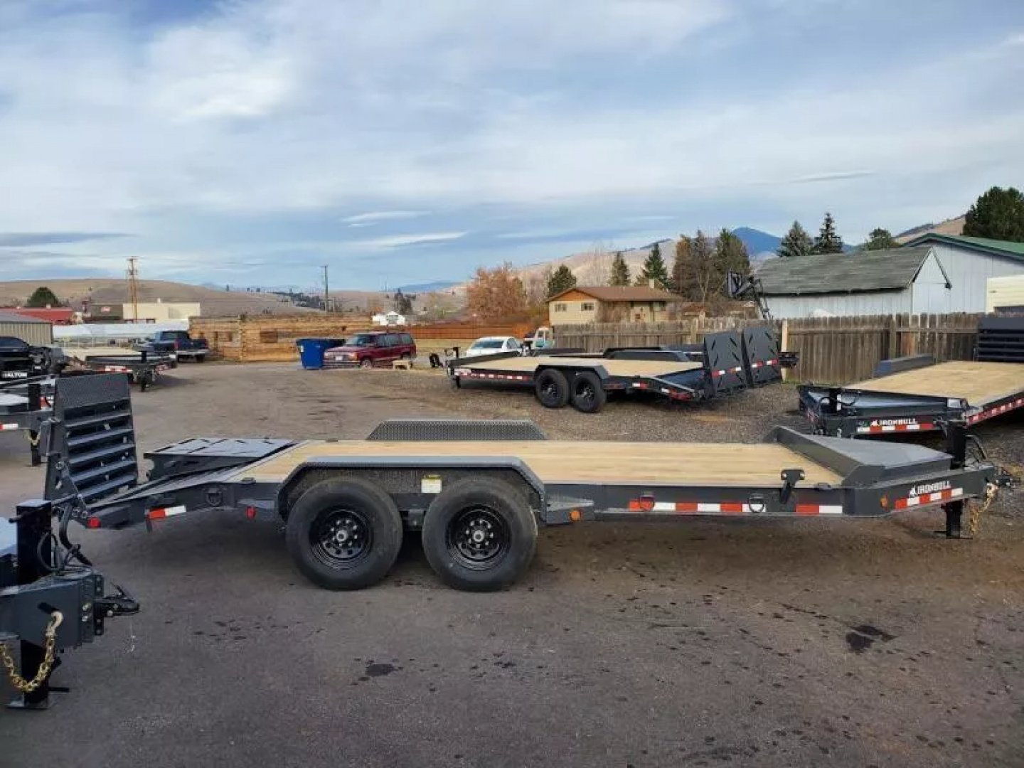 New 2026 Iron Bull 83x18 14k Equipment Trailer