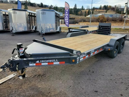 New 2026 Iron Bull 83x18 14k Equipment Trailer