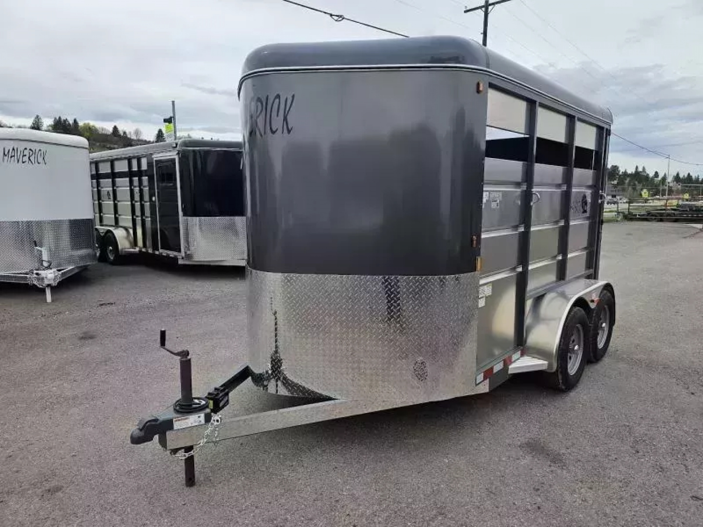 New 2026 Maverick 12' 7K Stock Trailer