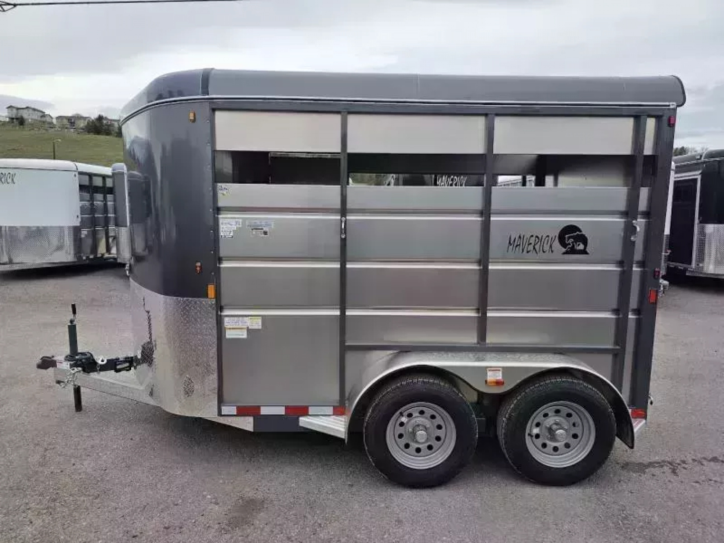 New 2026 Maverick 12' 7K Stock Trailer