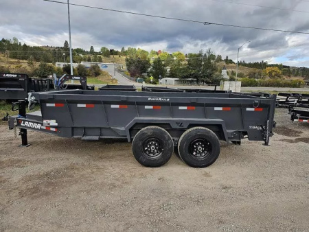 New 2026 Lamar 7x14 14k Dump Trailer