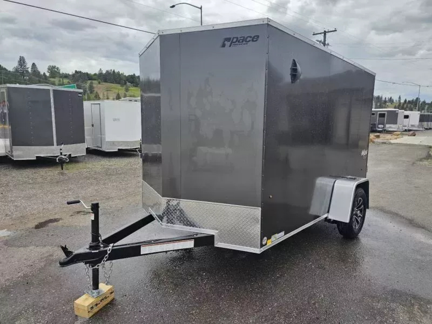 New 2026 Pace Outback DLX 6x10 Enclosed Cargo Trailer