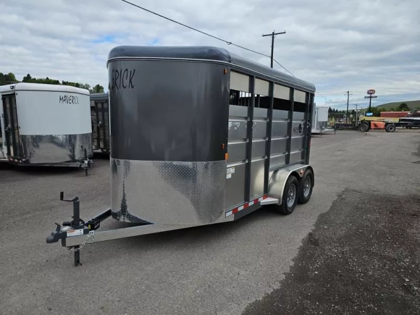 New 2026 Maverick 2 Horse Trailer