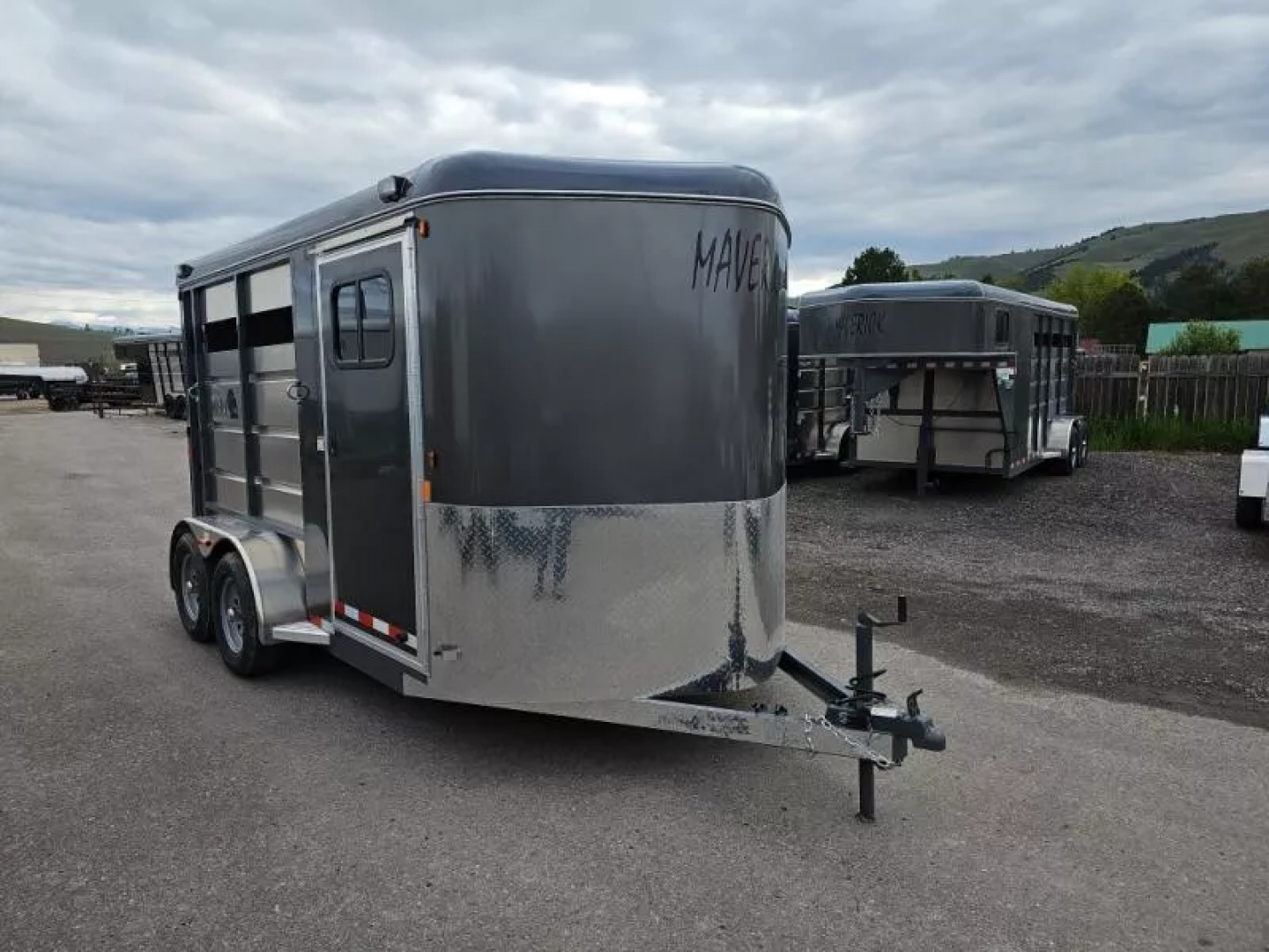 New 2026 Maverick 2 Horse Trailer