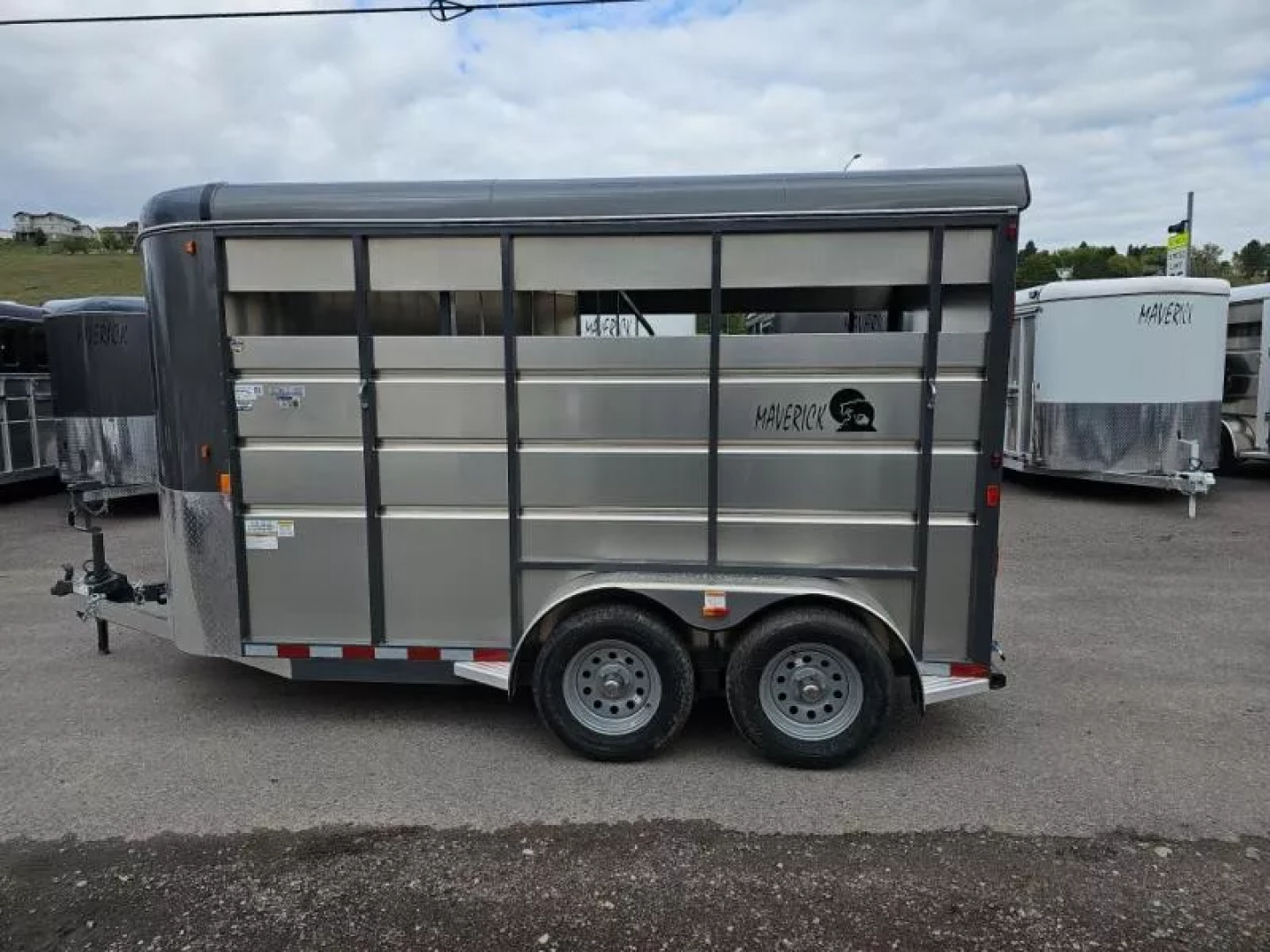 New 2026 Maverick 2 Horse Trailer