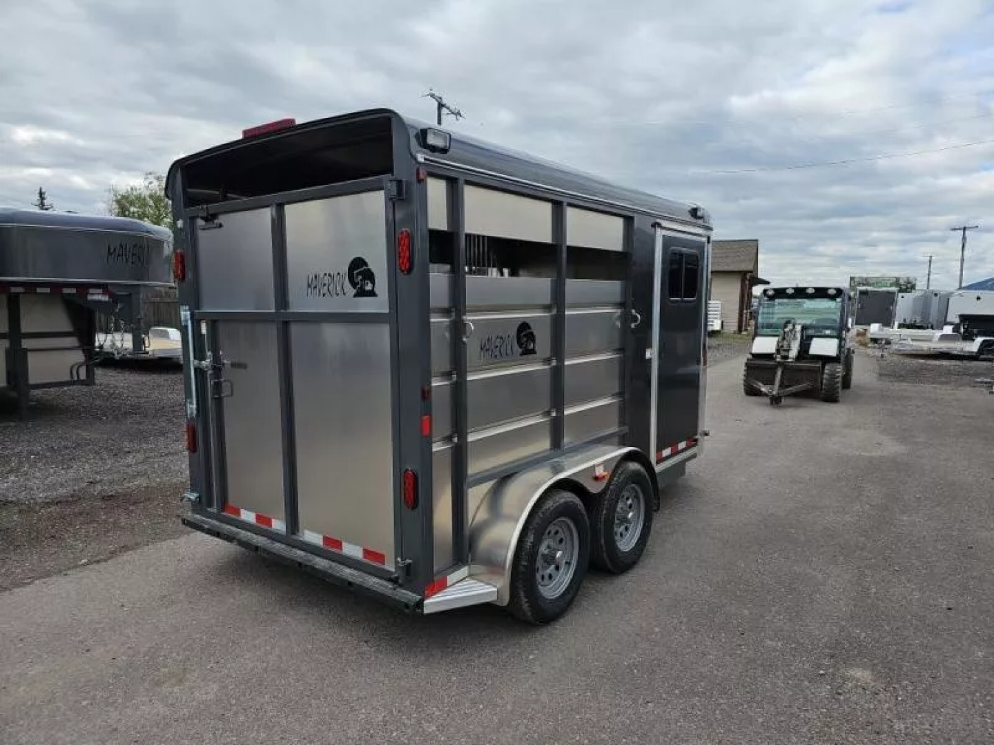 New 2026 Maverick 2 Horse Trailer