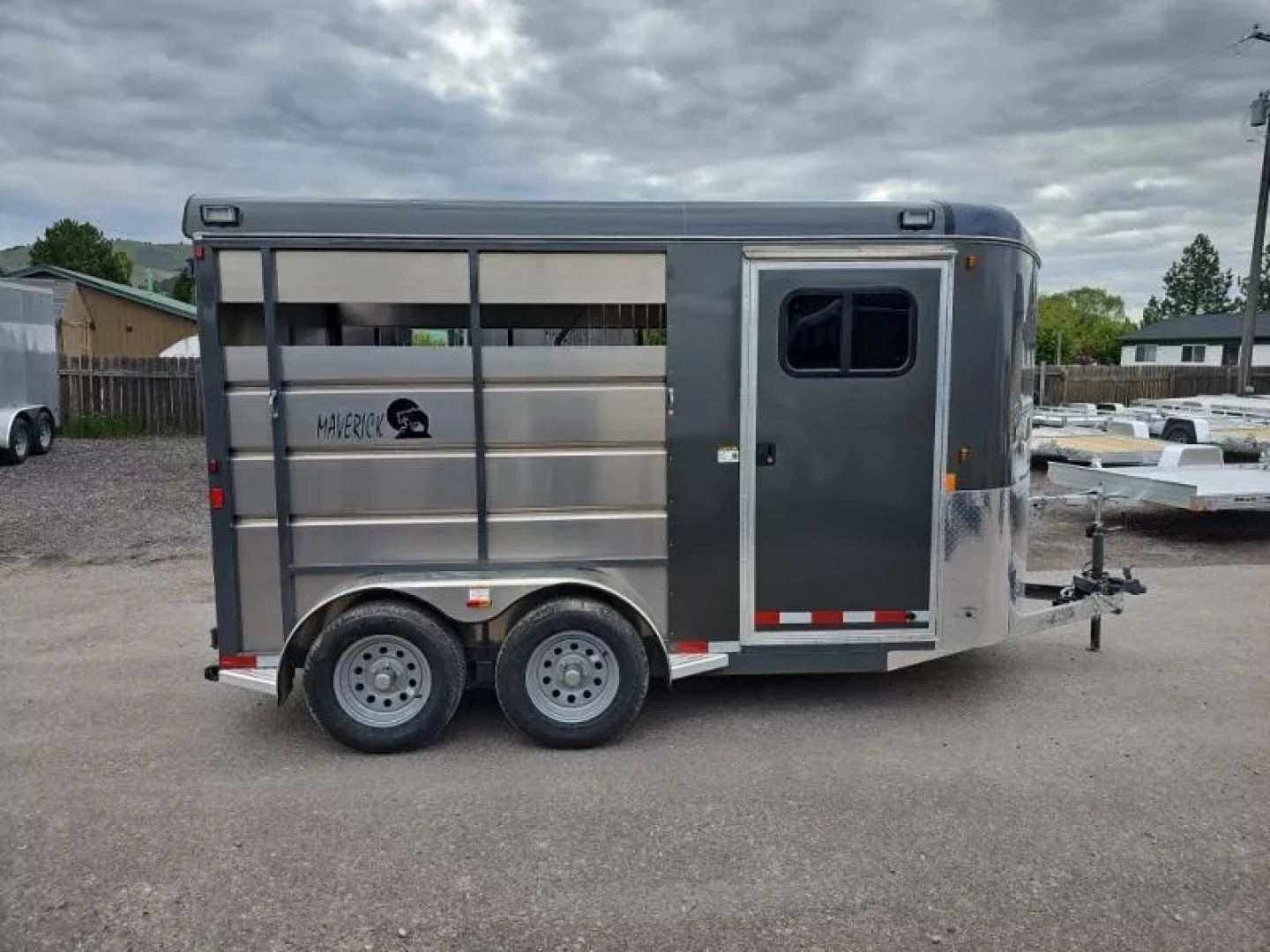 New 2026 Maverick 2 Horse Trailer
