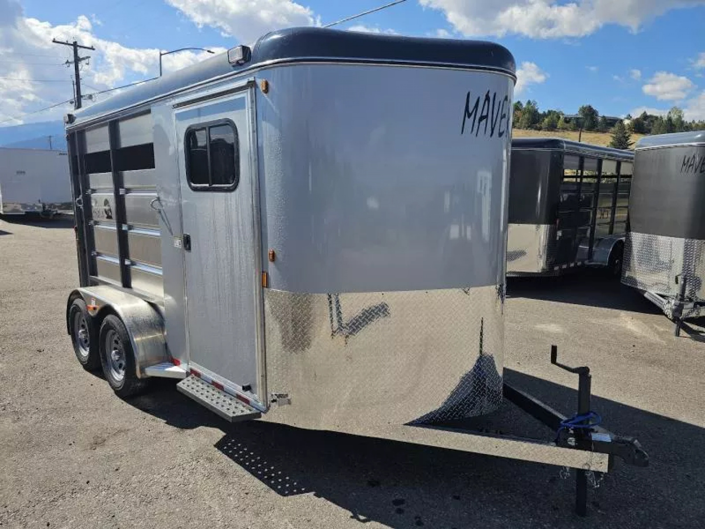 New 2026 Maverick 2 Horse Trailer