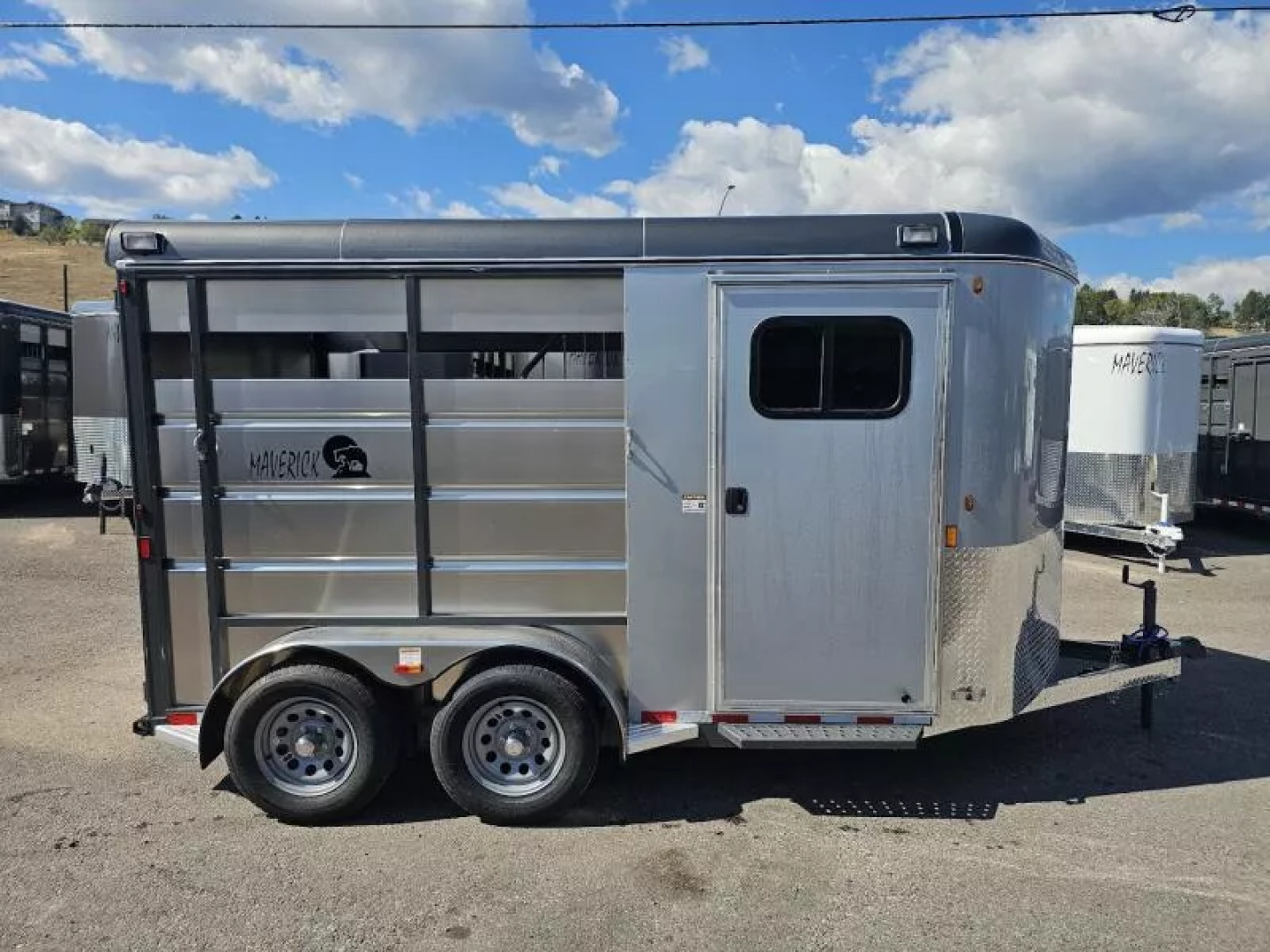 New 2026 Maverick 2 Horse Trailer