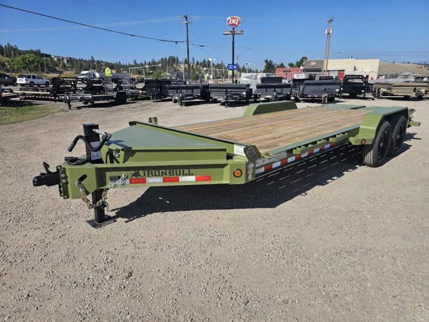 New 2026 Iron Bull 83x20 14k Equipment Trailer