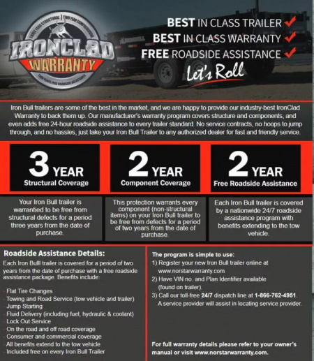 New 2026 Iron Bull 83x20 14k Equipment Trailer