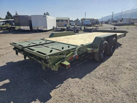 New 2026 Iron Bull 83x20 14k Equipment Trailer