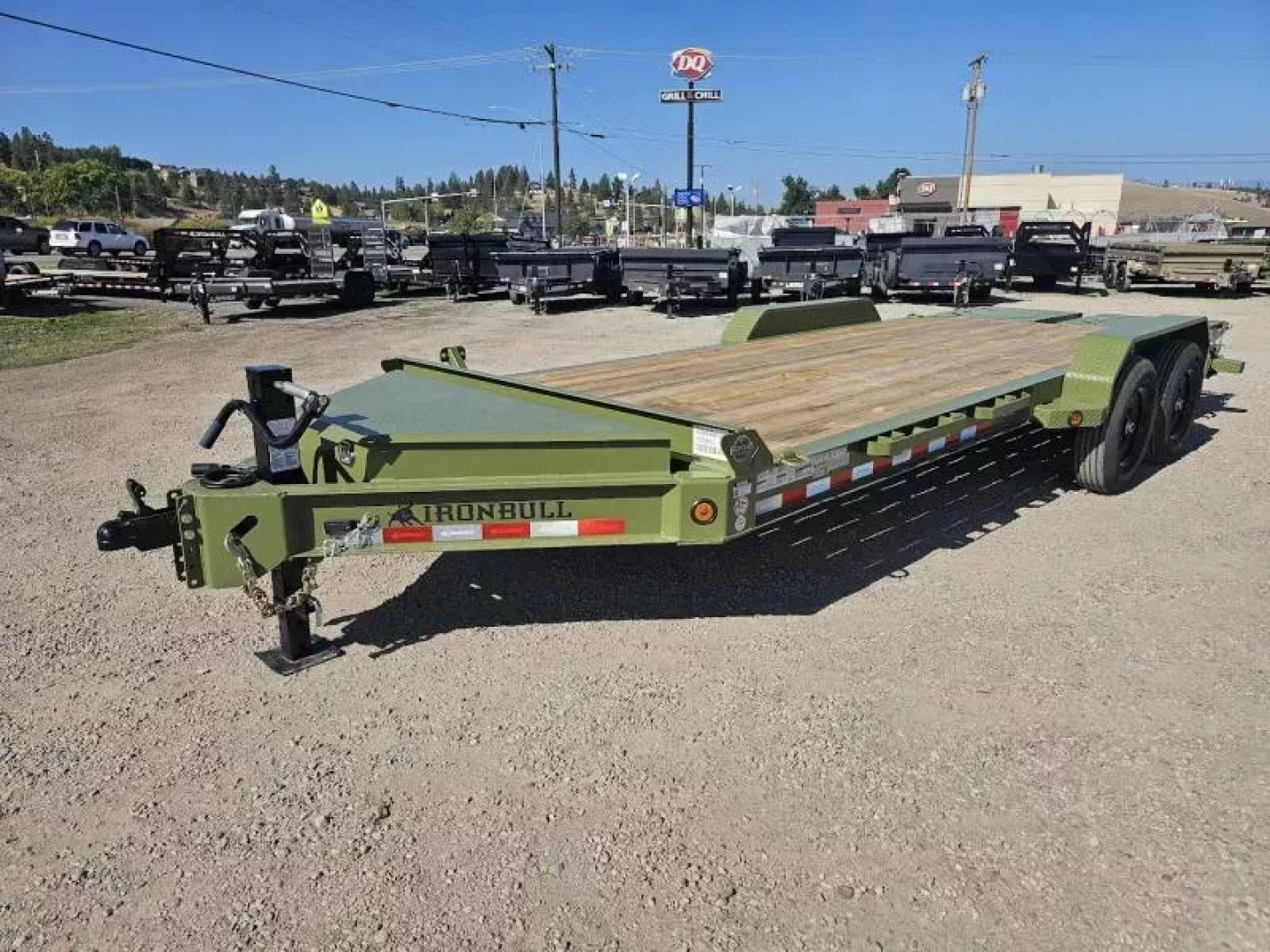 New 2026 Iron Bull 83x20 14k Equipment Trailer