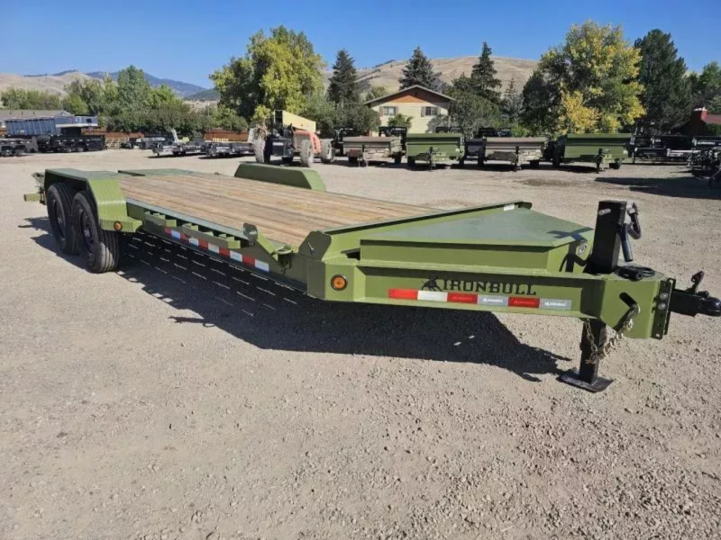 New 2026 Iron Bull 83x20 14k Equipment Trailer
