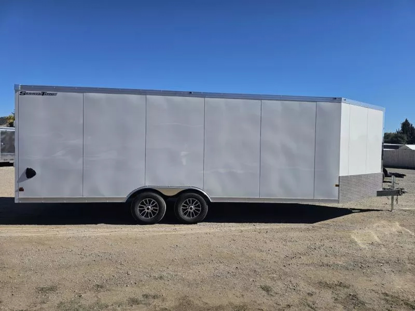 New 2026 Wells Cargo 8.5x28 10k Snowmobile Trailer