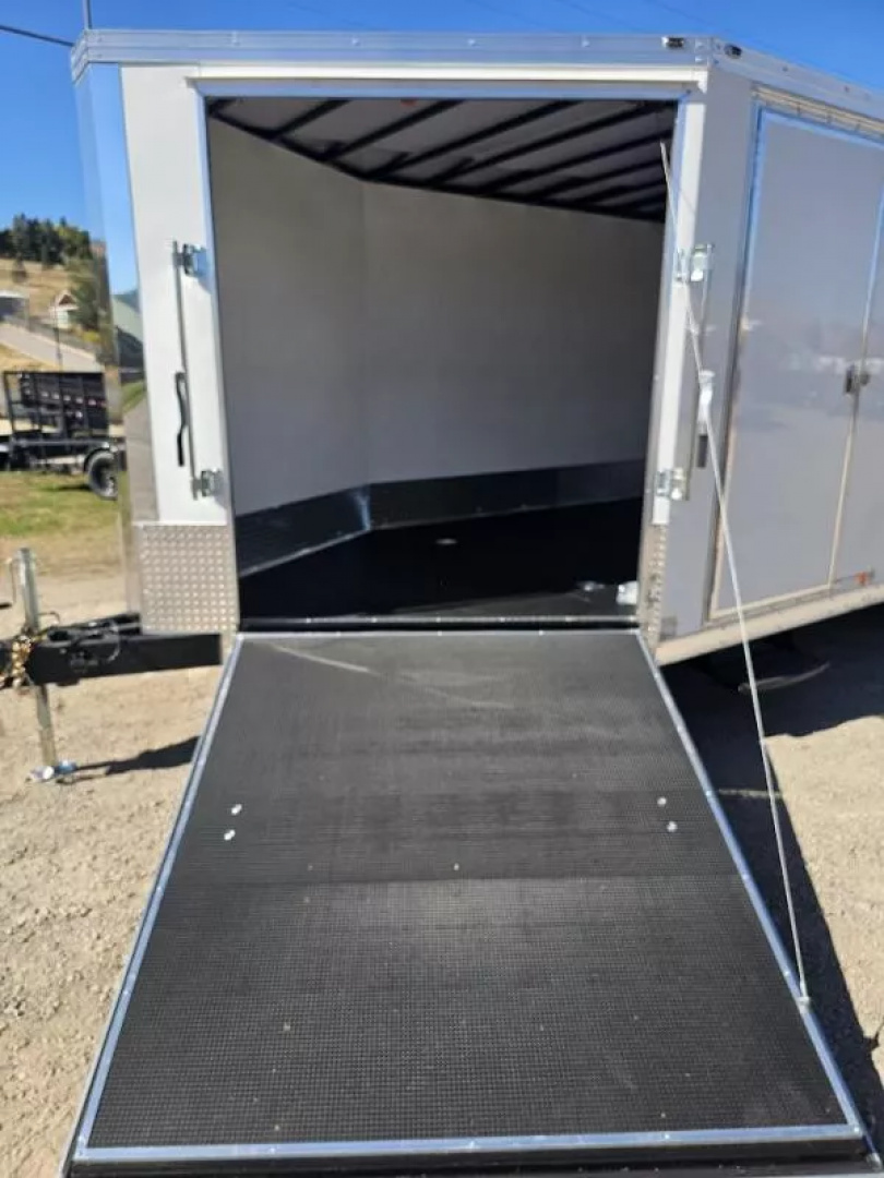 New 2026 Wells Cargo 8.5x28 10k Snowmobile Trailer