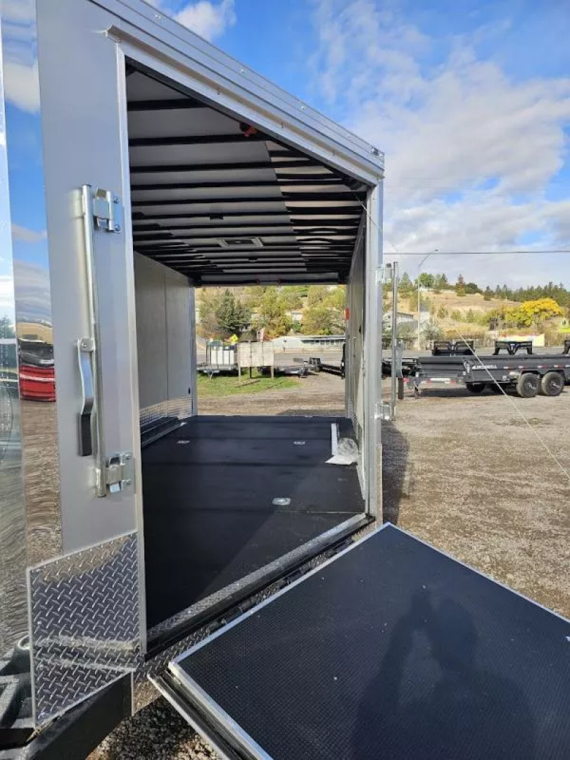New 2026 Wells Cargo 8.5x22 10k Snowmobile Trailer