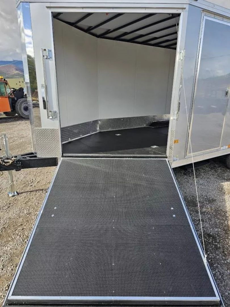 New 2026 Wells Cargo 8.5x22 10k Snowmobile Trailer