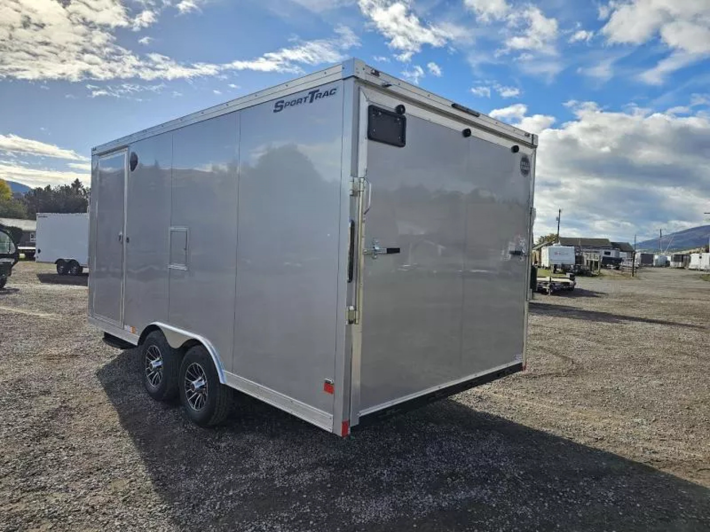 New 2026 Wells Cargo 8.5x22 10k Snowmobile Trailer