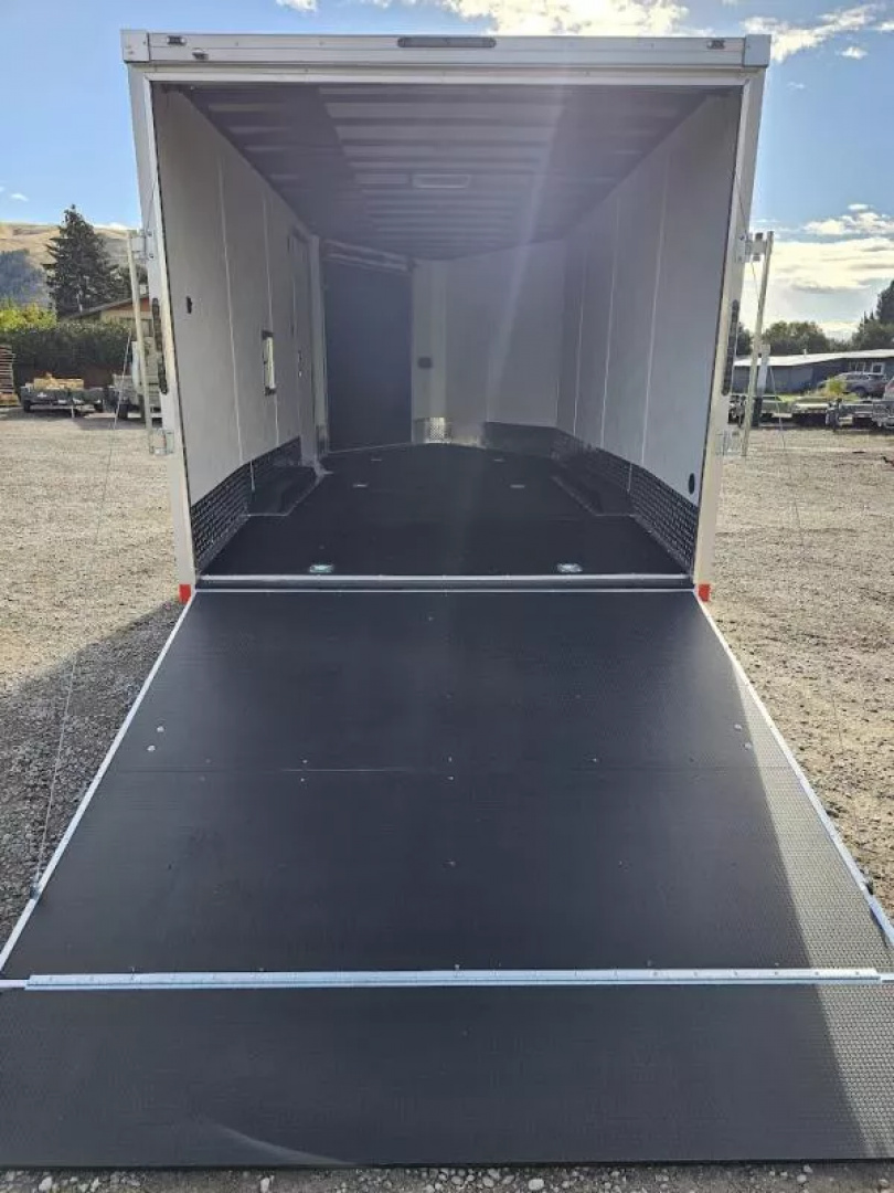 New 2026 Wells Cargo 8.5x22 10k Snowmobile Trailer