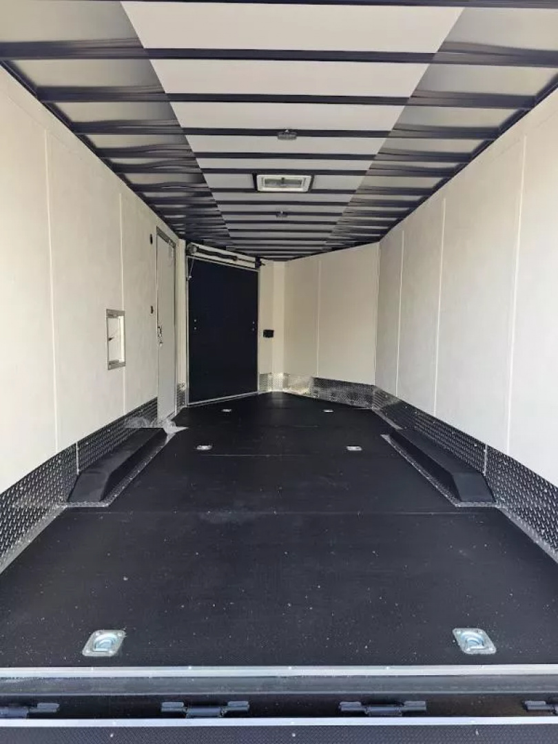 New 2026 Wells Cargo 8.5x22 10k Snowmobile Trailer