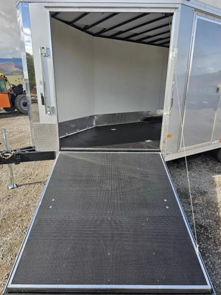 New 2026 Wells Cargo 8.5x22 10k Snowmobile Trailer