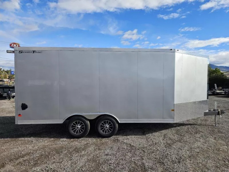New 2026 Wells Cargo 8.5x22 10k Snowmobile Trailer