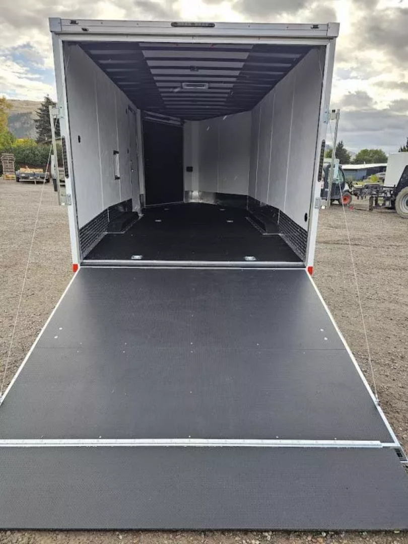 New 2026 Wells Cargo 8.5x22 10k Snowmobile Trailer