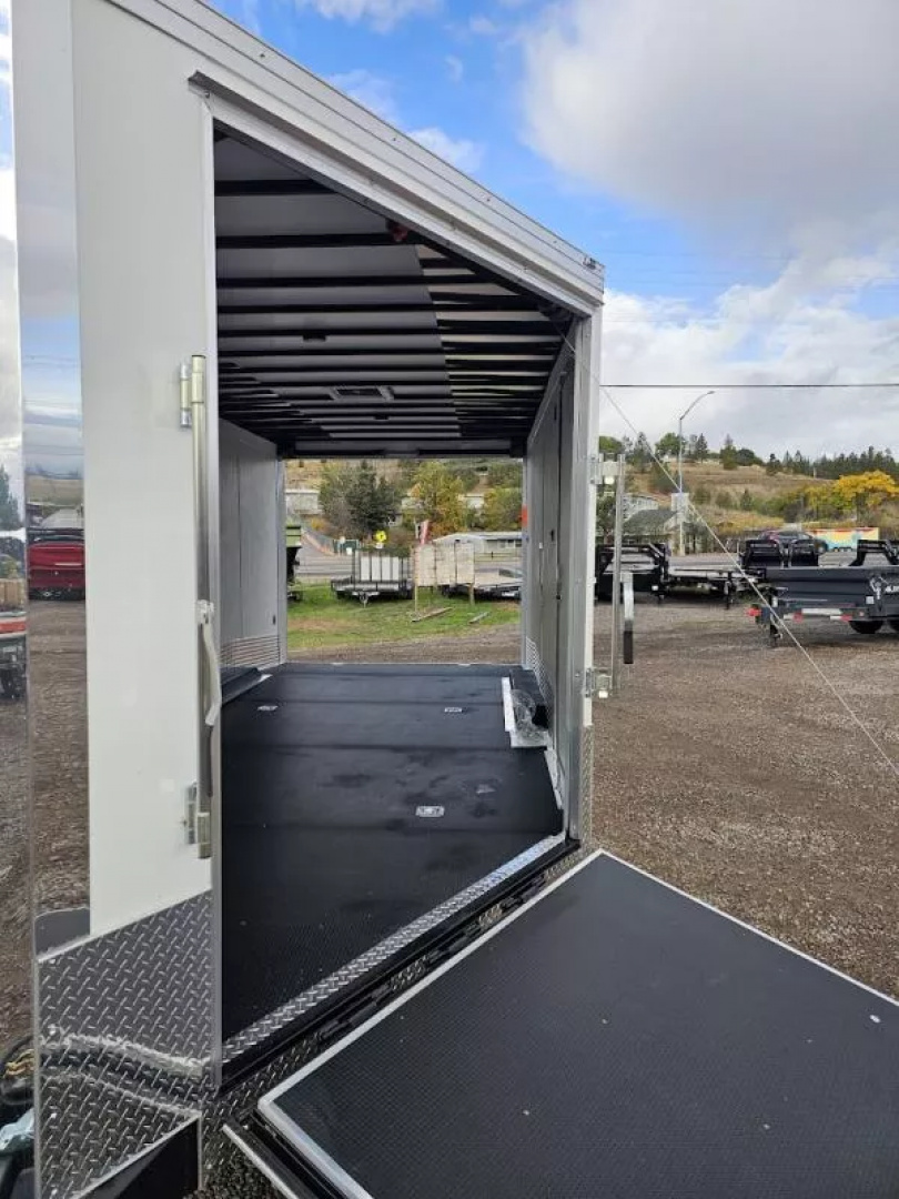 New 2026 Wells Cargo 8.5x22 10k Snowmobile Trailer