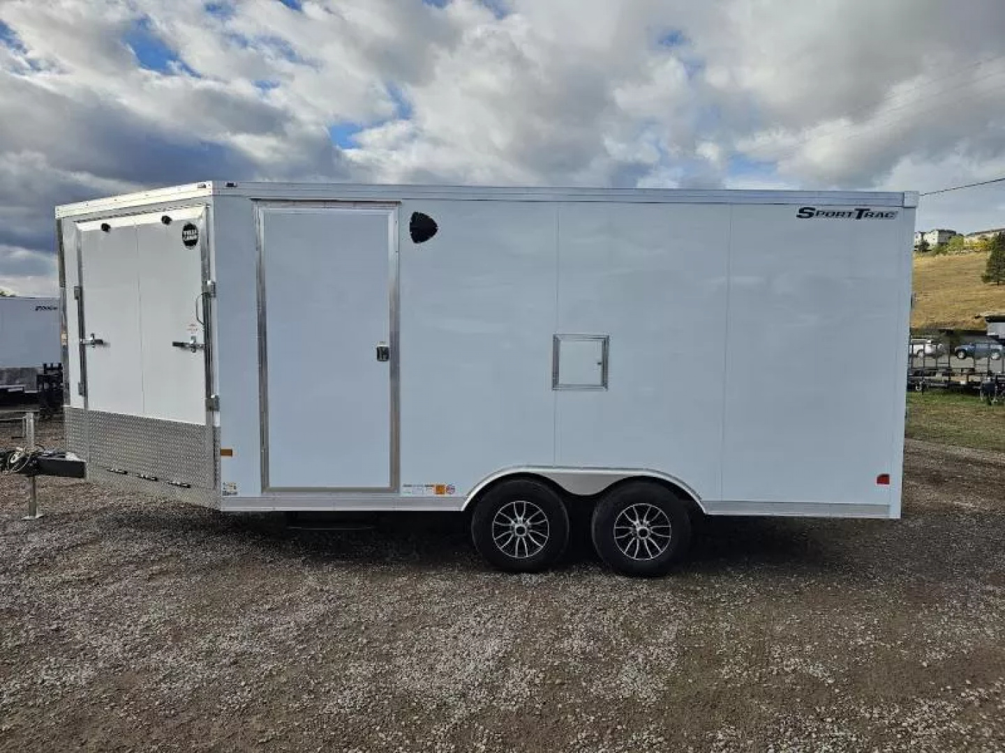 New 2026 Wells Cargo 8.5x22 10k Snowmobile Trailer