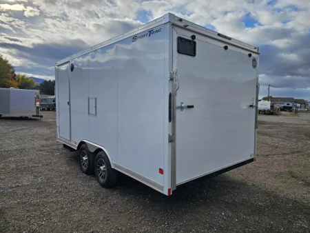 New 2026 Wells Cargo 8.5x22 10k Snowmobile Trailer