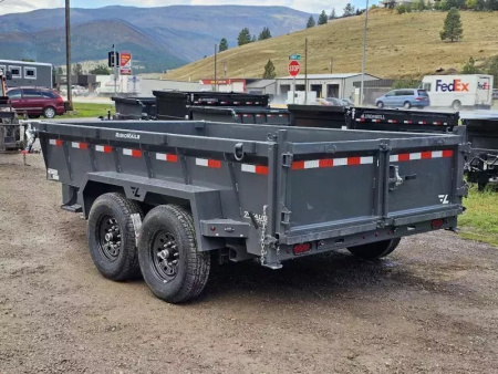 New 2026 Lamar 7x12 14k Low-Pro Dump Trailer