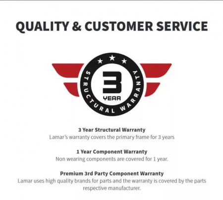 New 2026 Lamar 7x12 14k Low-Pro Dump Trailer