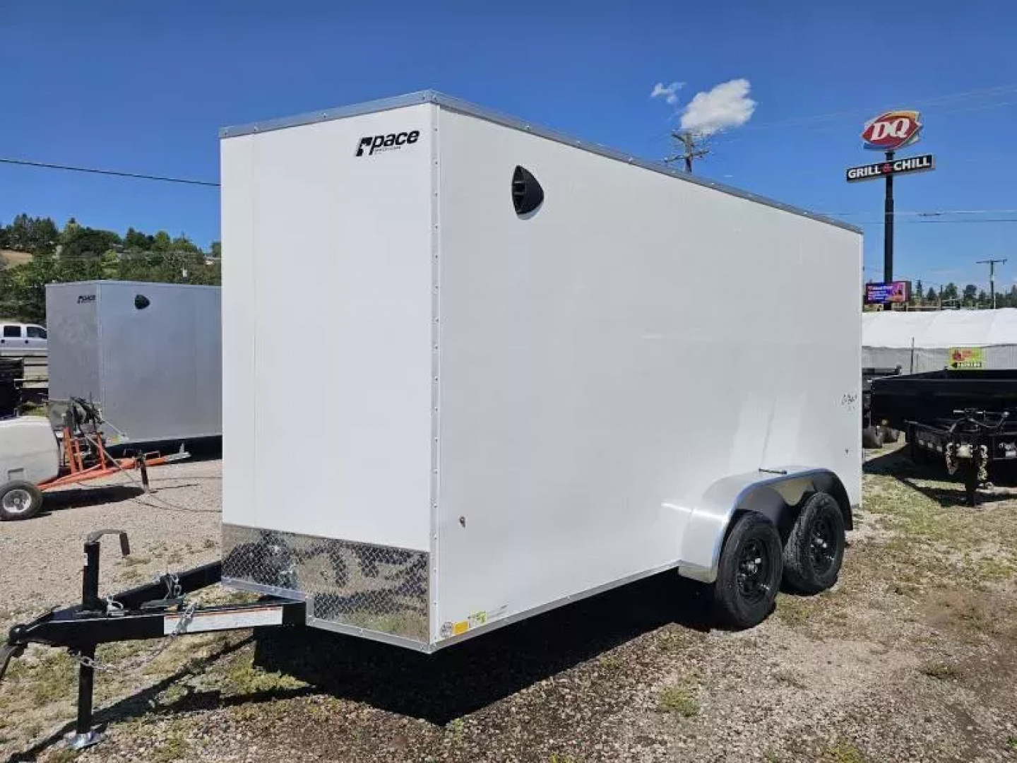 New 2026 Pace Outback DLX 7x14 7k Cargo Trailer