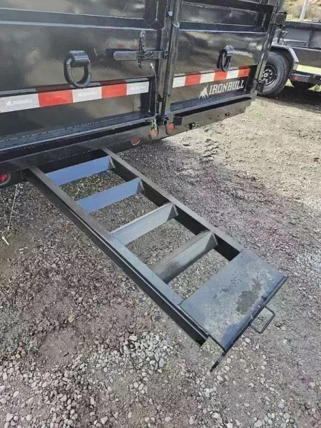 New 2026 Iron Bull 7x14 15k Dump Trailer