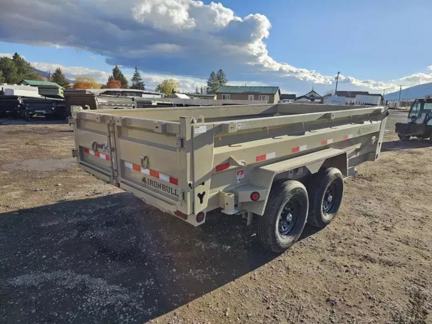 New 2026 Iron Bull 7x14 15k Dump Trailer