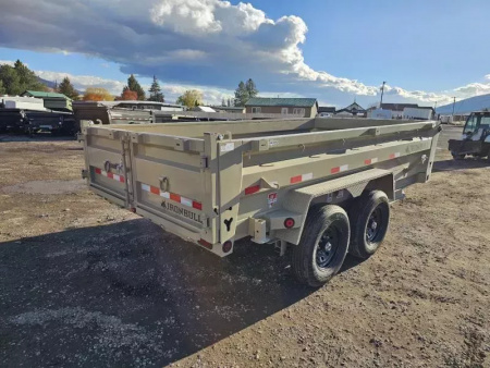 New 2026 Iron Bull 7x14 15k Dump Trailer