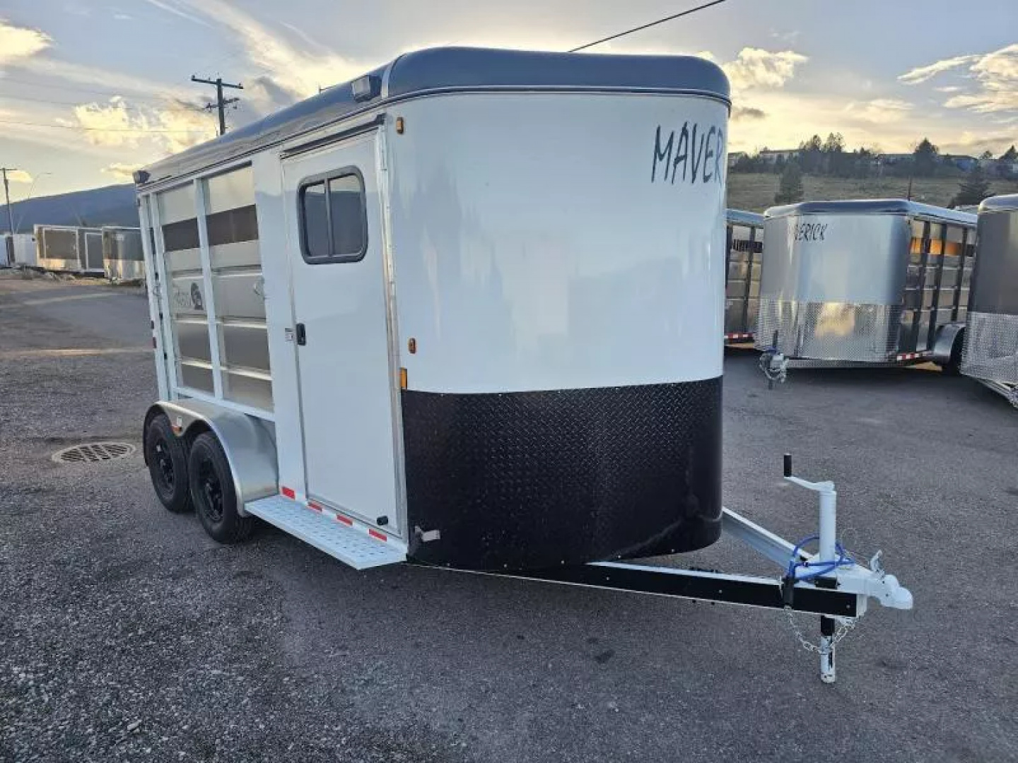 New 2026 Maverick 2 Horse Trailer