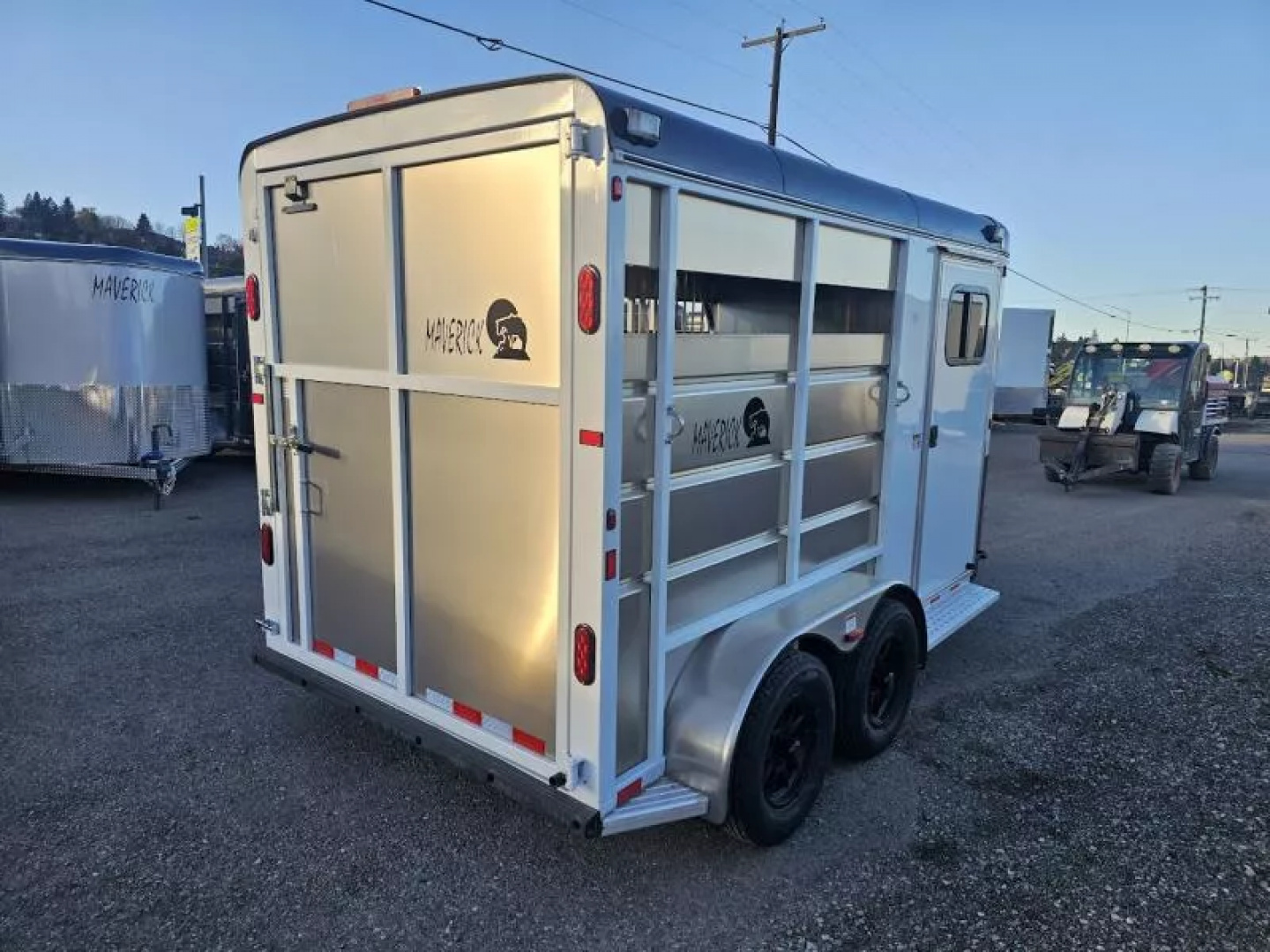 New 2026 Maverick 2 Horse Trailer