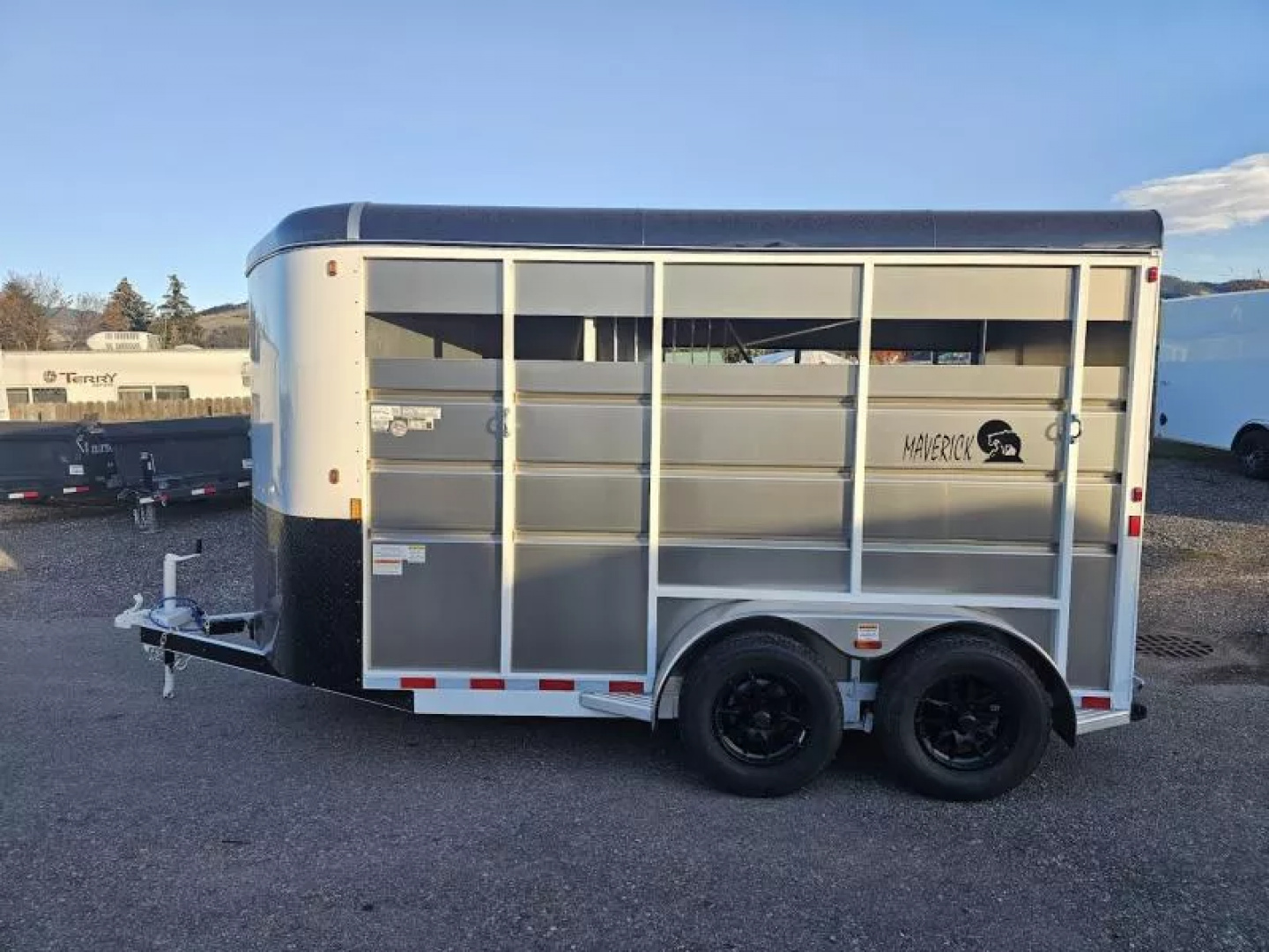 New 2026 Maverick 2 Horse Trailer