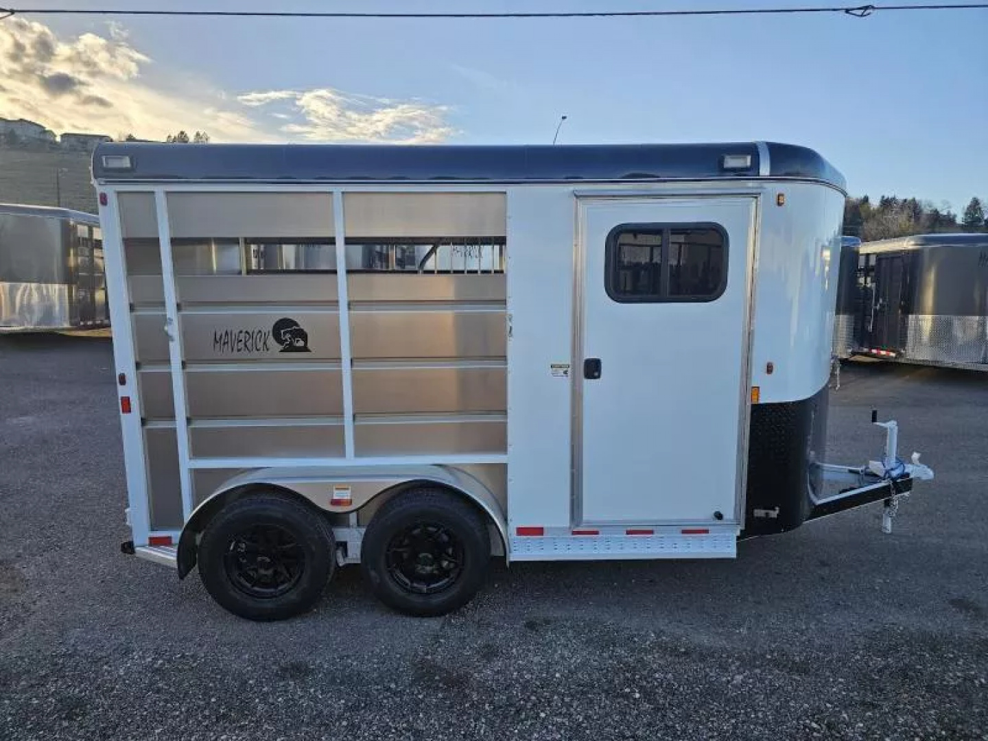 New 2026 Maverick 2 Horse Trailer