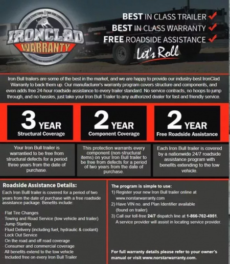 New 2026 Iron Bull 102"x24' 14K Gooseneck Deckover Tilt Trailer