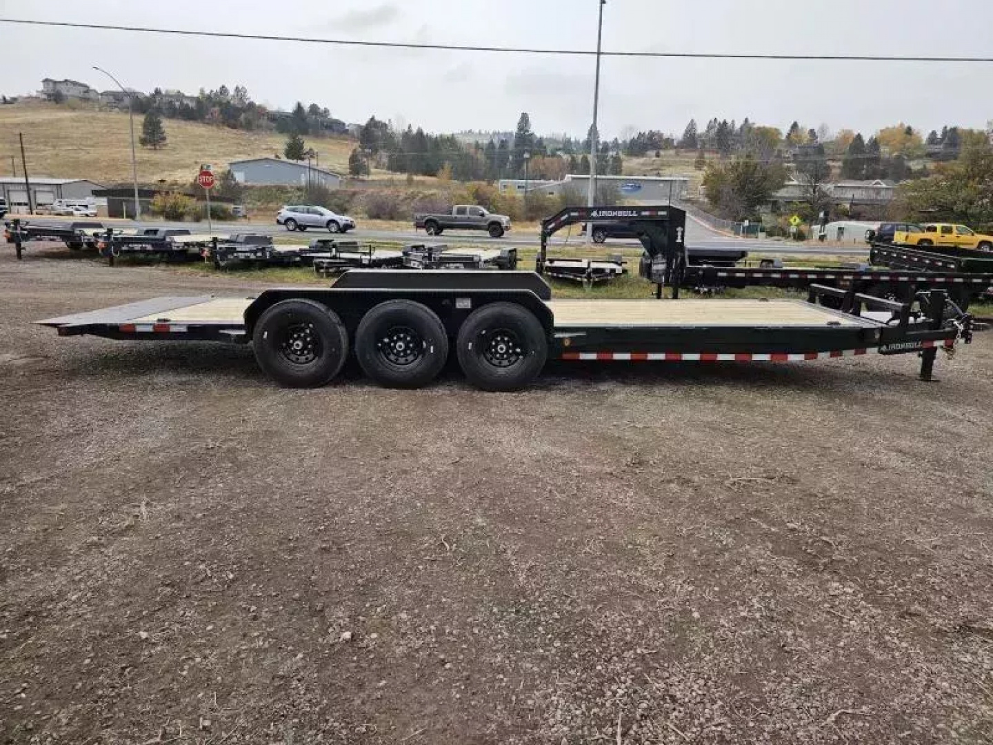 New 2026 Iron Bull 83x24 21k Tilt Deck Trailer