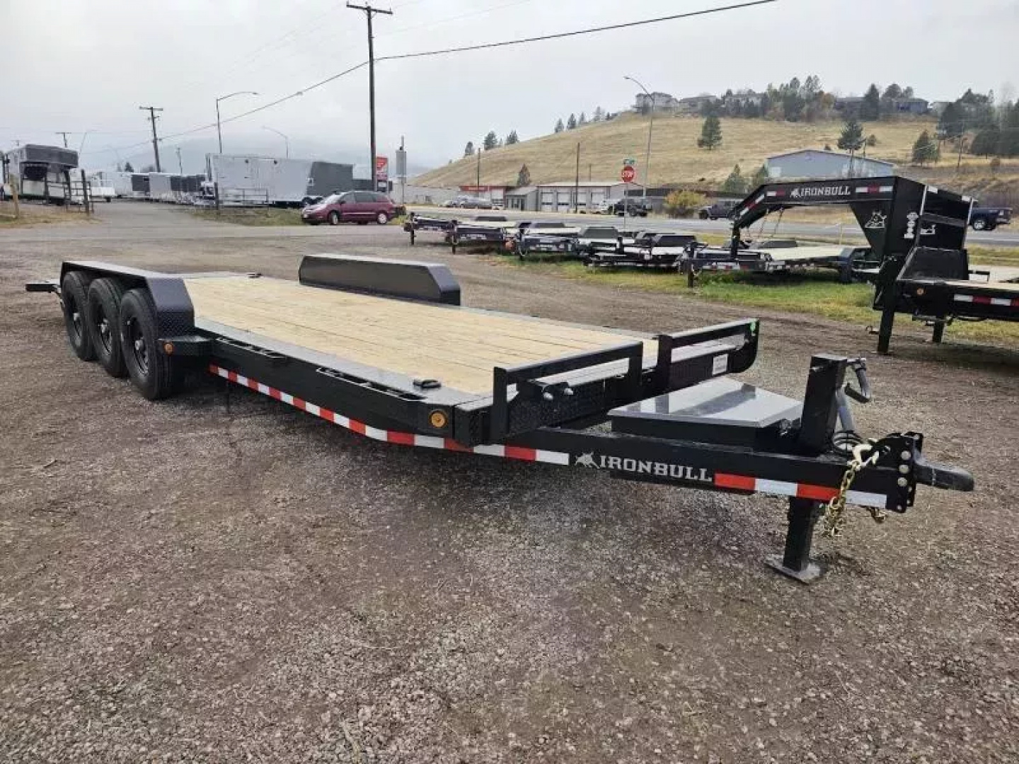 New 2026 Iron Bull 83x24 21k Tilt Deck Trailer
