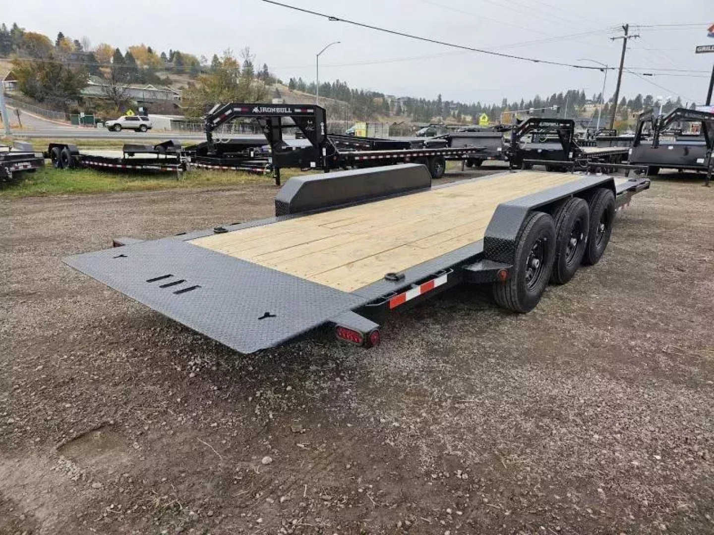 New 2026 Iron Bull 83x24 21k Tilt Deck Trailer